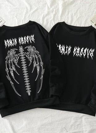 Світшот «retro gothic punk»