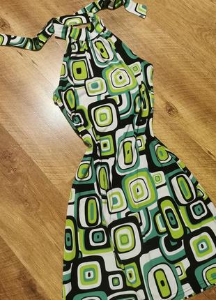 Зелена сукня сарафан