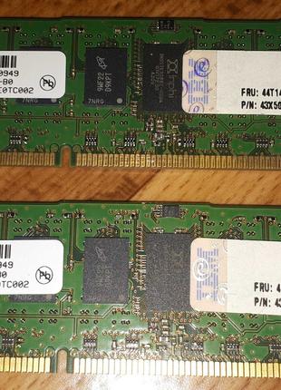 Оперативная память DDR3-1333 Micron PC3-10600R 2GB×2