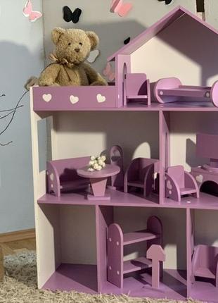 Кукольный домик для Барби Лол Дом для кукол Мебель детская