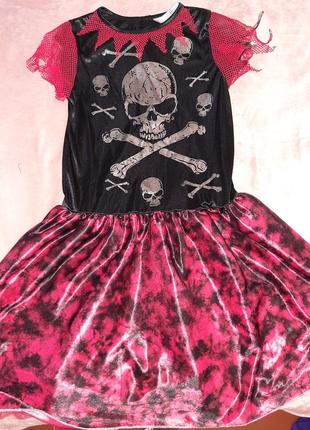 Платье на хеллоуин 11-12 лет