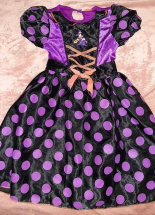 Платье на хеллоуин 7-8 лет