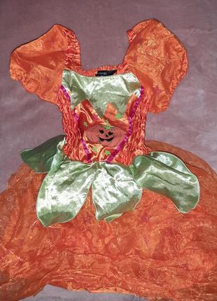 Платье на хеллоуин 3-4 года