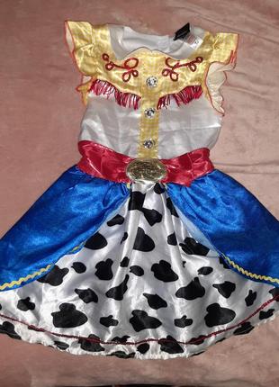 Платье ковбойша джесси история игрушек на 5-6 лет