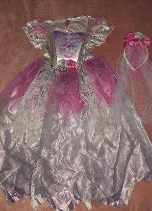 Платье на хеллоуин на 5-6 лет