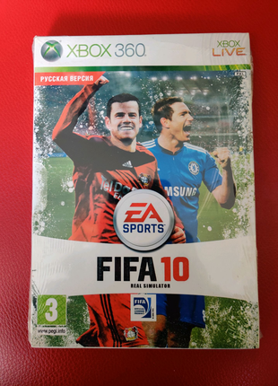 Гра диск xbox 360 FIFA 10 LT+3.0 / LT+1.9