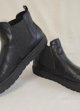 Женские ботинки полуботинки кожаные "geox". размер 41 (27 см)