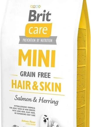 Сухой корм для взрослых собак миниатюрных пород Brit Care Mini...