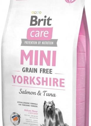 Сухий корм Brit Care GF Mini Yorkshire для йоркширських тер'єр...
