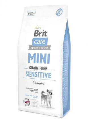 Сухий корм Brit Care GF Mini Sensitive для собак мініатюрних п...