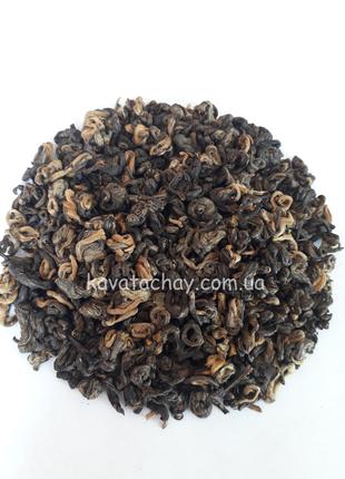 Черный китайский чай Золотая улитка 250г