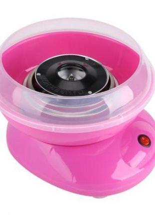Апарат для солодкої вати cotton candy maker. колір рожевий