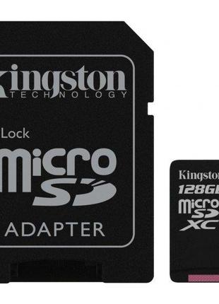 Карта памяти KINGSTON microSDXC 128Gb Canvas Select+ A1 (R100/...