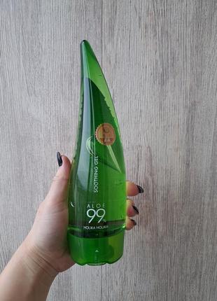 Гель алое holika holika aloe 99% soothing gel заспокійливий, з...