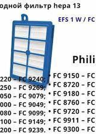 Фильтр для пылесоса Philips FC 9170, 9174, 8714, 8471
