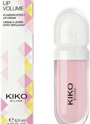 Крем-бальзам для губ с эффектом увеличения объема kiko milano ...