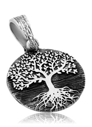 Кулон дерево жизни серебро