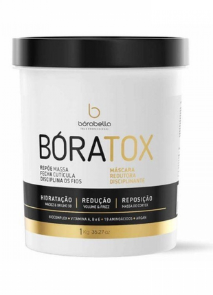 Ботокс для волос borabella organic boratox 1000 мл