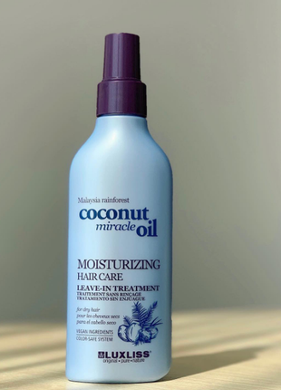 Несмываемый увлажняющий спрей для волос luxliss moisturizing h...