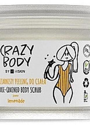 Hiskin crazy body скраб для тіла крупнозернистий з ароматом ли...