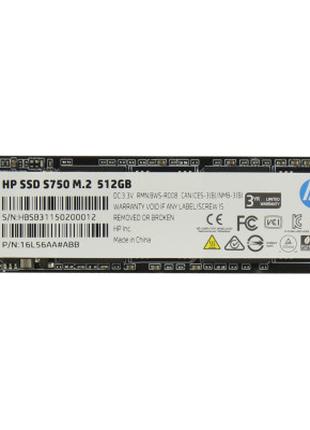 Накопитель SSD M.2 2280 256GB S750 HP (16L55AA#ABB)