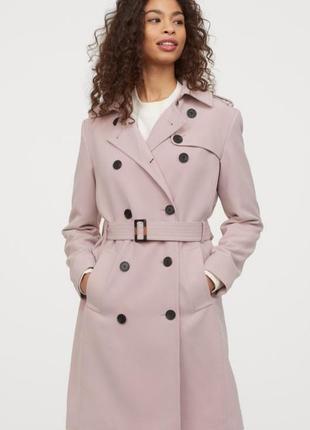Новый двубортный тренч h&amp;m
