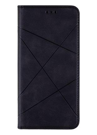 Чехол-книжка Business Leather Xiaomi Mi 10 Lite Черный