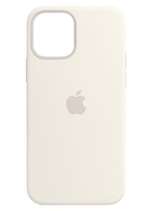 Чехол Apple Silicone Case 1:1 iPhone 12 mini White (5)