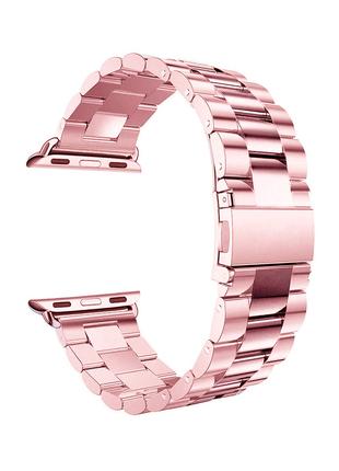 Ремешок Металлический Apple Watch 42/44/45 mm Pink (4)