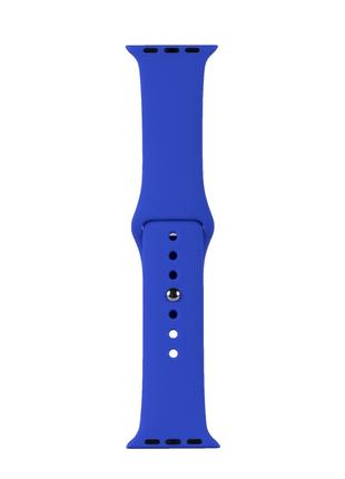 Ремінець Silicone Apple Watch 42mm Deep Blue (24)
