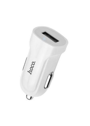 Зарядка в прикуриватель Hoco Z2 single-port car charger 1USB 1...