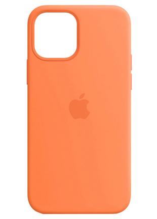 Чехол Apple Silicone Case 1:1 iPhone 12 Pro Max Kumquat (7)