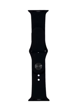 Ремінець Silicone Apple Watch 38/40/41 mm Black ( 18 )