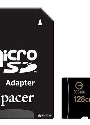 Карта памяти Apacer 128GB Micro SD (SDXC) + adapter SD