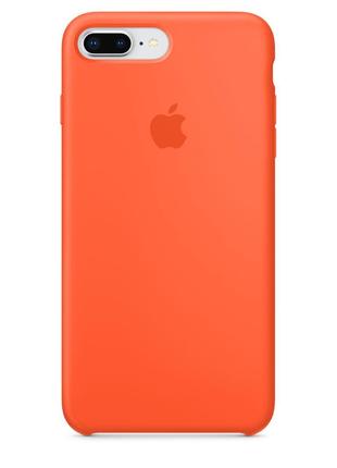 Чехол Apple Silicone Case 1:1 iPhone 7/8 Plus Spicy Orange (1)