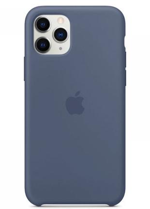 Чехол Apple Silicone Case 1:1 iPhone 11 Pro Alaskan Blue (7)