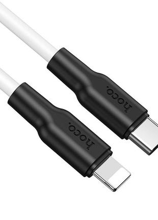 Кабель Hoco X21 Plus Silicone PD charging data cable for Light...