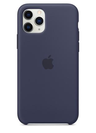 Чехол Apple Silicone Case 1:1 iPhone 11 Pro Midnight Blue (5)