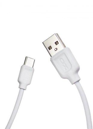 Кабель XO NB36 USB cable Type-C White