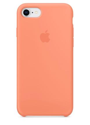 Чехол Apple Silicone Case 1:1 iPhone 7/8 Peach (17)