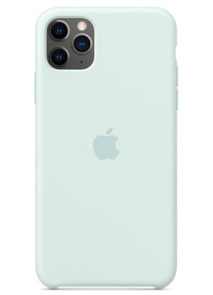 Чехол Apple Silicone Case 1:1 iPhone 11 Pro Max Seafoam (14)