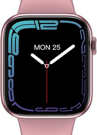 Смарт-часы Smart Watch Series 7 HW37 Plus Pink