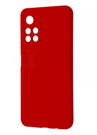 Чехол Jelly Silicone Case Xiaomi Redmi Note 11 Pro (CHN) Red (14)