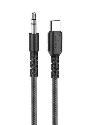 Кабель Hoco UPA17 Type-C Digital audio conversion cable Black