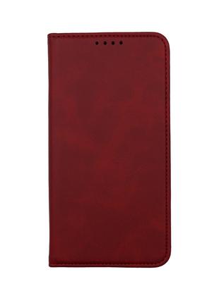 Чехол-книжка Premium Iphone 11 Pro Max Dark Red