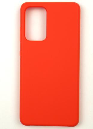 Чехол Jelly Silicone Case Samsung A52 Orange (13)