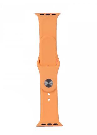 Ремешок Silicone Apple Watch 42/44/45 mm Papaya