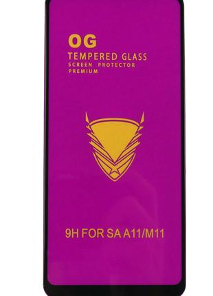 Защитное стекло OG (В упаковке) Samsung A11/M11 Black
