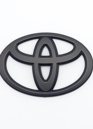 Эмблема руля Toyota (чёрный, матовый), 65х45 мм