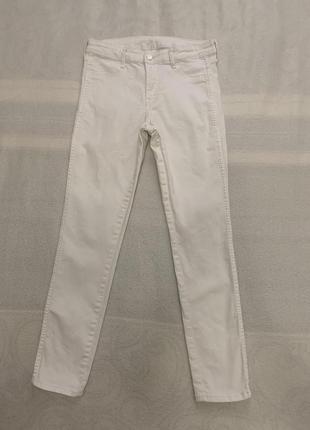 Белые женские джинсы скини Denim Размер 29